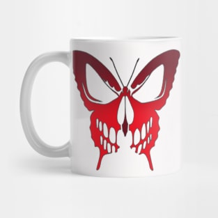 Abstract Skull Mug